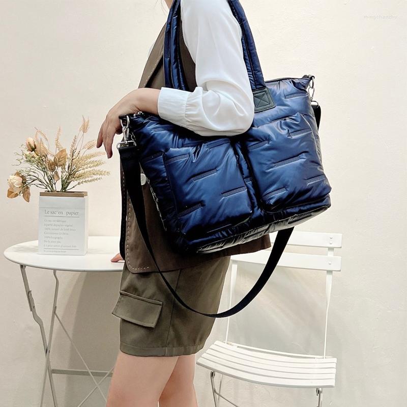 Evening Bags Fashion Quilted Padded Women Shoulder Designer Puffy Handbags Luxury Nylon Down Cotton Crossbody Bag Large Tote 2022 Winter, Blue
Evening Bags Fashion Quilted Padded Women Shoulder Designer Puffy Handbags Luxury Nylon Down Cotton Crossbody Bag Large Tote 2022 Winter, Blue