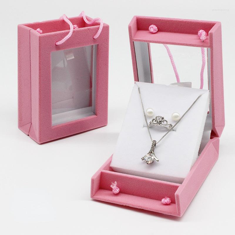 Jewelry Pouches Velvet Set Boxes Travel Necklace Storage Display Case Engagement Wedding Jewellery Earring Gift Box Organize Wholesale
Jewelry Pouches Velvet Set Boxes Travel Necklace Storage Display Case Engagement Wedding Jewellery Earring Gift Box Organize Wholesale