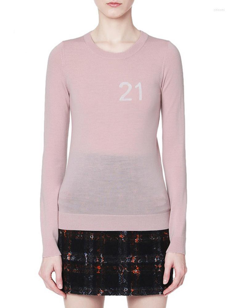 Women' Sweaters Women Sweater Fashion Simple Personality All-match Embroidered Crew Neck Knit Pullover, Black
Women' Sweaters Women Sweater Fashion Simple Personality All-match Embroidered Crew Neck Knit Pullover, Black