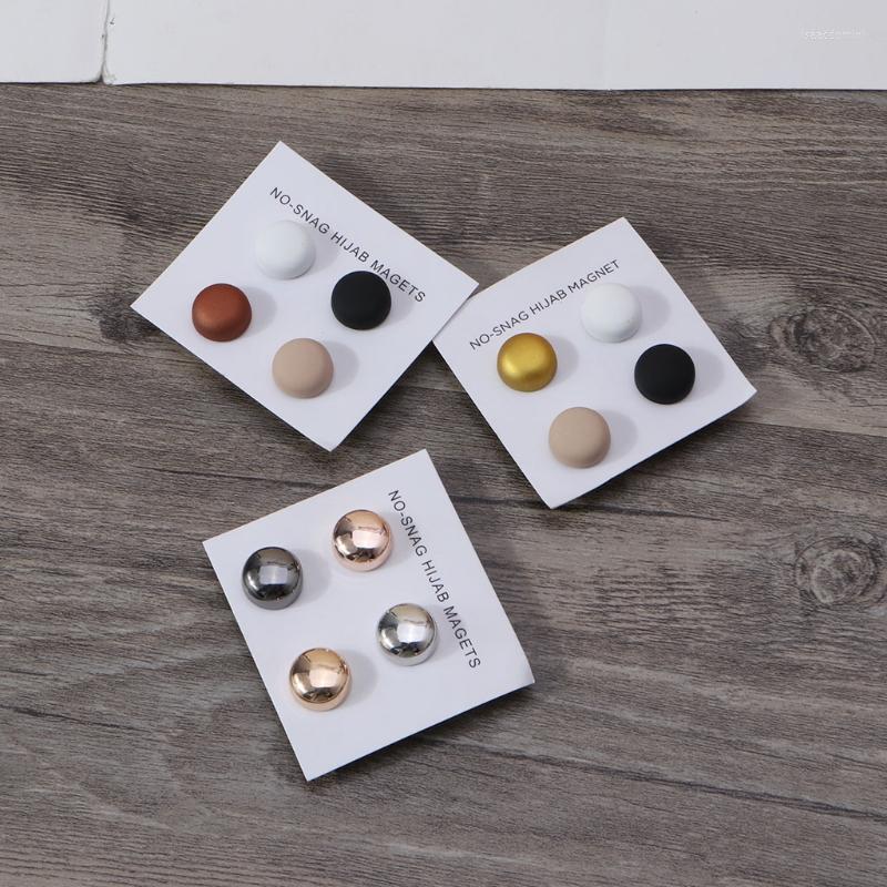 Brooches 4pcs Safe Hijab Brooch Strong Metal Plating Magnetic Clip Luxury Accessory No Hole Pins Magnet
Brooches 4pcs Safe Hijab Brooch Strong Metal Plating Magnetic Clip Luxury Accessory No Hole Pins Magnet