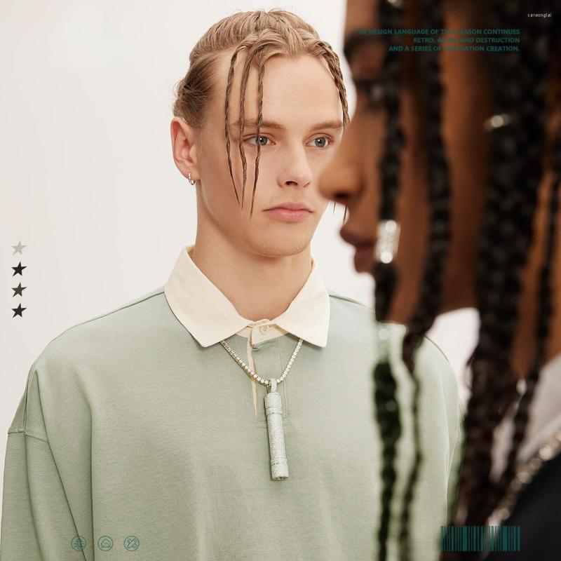 Men' T Shirts 2022 Autumn Winter American Retro Style POLO Collar Long-sleeved Loose Street Tide Brand Bottoming Shirt Men, Black
Men' T Shirts 2022 Autumn Winter American Retro Style POLO Collar Long-sleeved Loose Street Tide Brand Bottoming Shirt Men, Black