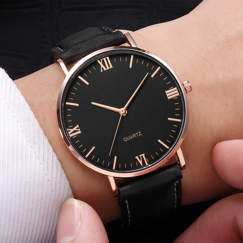 Leather Strap Business Watches Classic Mens Watches Fashion Design Montres de lux, Color 1
Leather Strap Business Watches Classic Mens Watches Fashion Design Montres de lux, Color 1