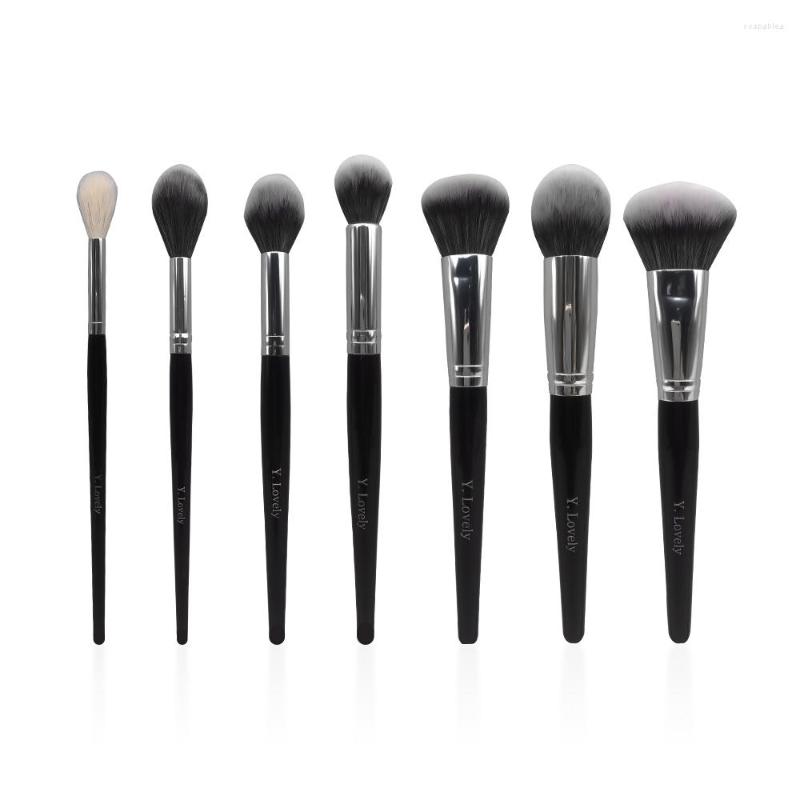 YLovely Black Makeup Brushes Set Professional Natural Goat Hair Foundation Powder Contour Eyeshadow Eyeliner
YLovely Black Makeup Brushes Set Professional Natural Goat Hair Foundation Powder Contour Eyeshadow Eyeliner