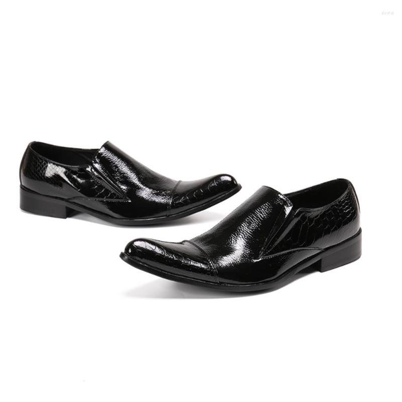 Dress Shoes Summer Mens Black Patent Leather Classic Pointed Toe Loafers Business Office
Dress Shoes Summer Mens Black Patent Leather Classic Pointed Toe Loafers Business Office