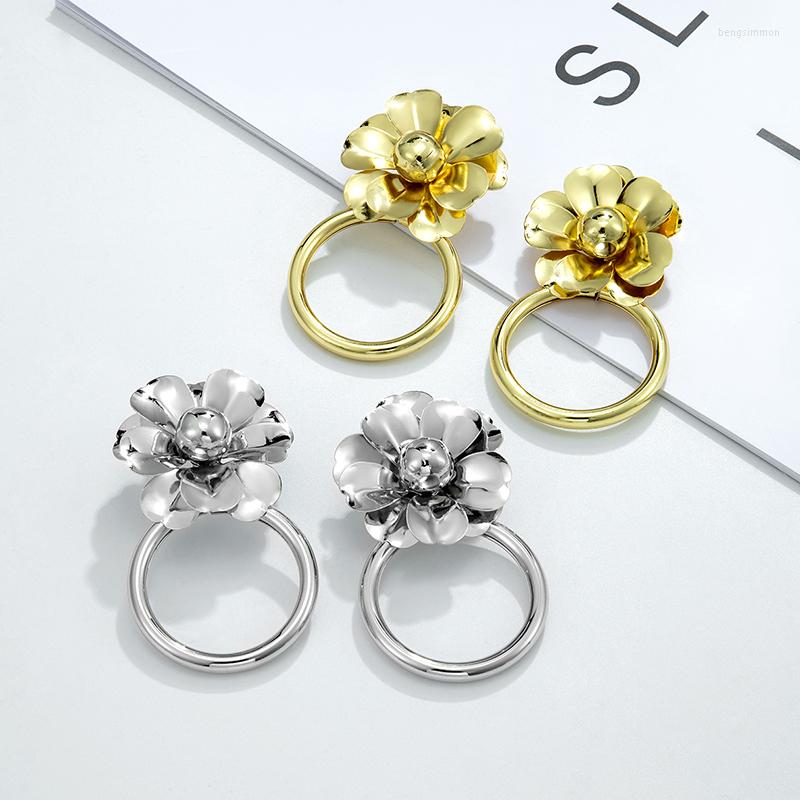 Hoop Earrings Drop Fashion 24k Gold Plated Earring Designs Floral Stud Small Oval Jewelry Accessories
Hoop Earrings Drop Fashion 24k Gold Plated Earring Designs Floral Stud Small Oval Jewelry Accessories