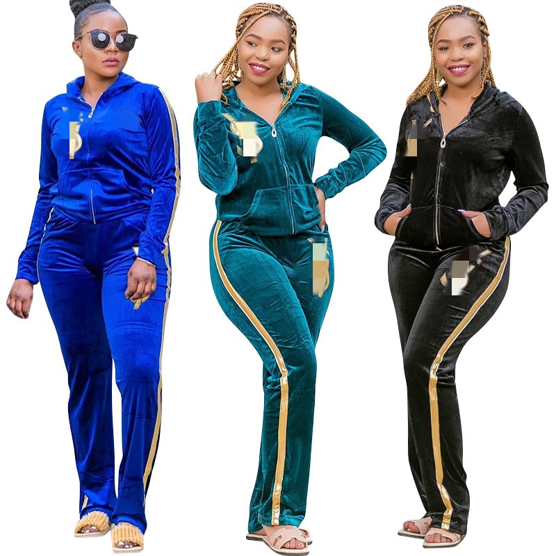 Plus Size Tracksuits Women Fashion Hooded Sweatshirt and Bottoms Set Velvet Outfits Two Piece Pants Free Ship, Customize
Plus Size Tracksuits Women Fashion Hooded Sweatshirt and Bottoms Set Velvet Outfits Two Piece Pants Free Ship, Customize