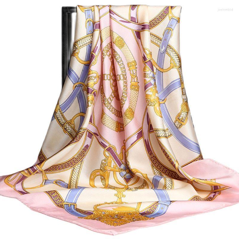 Scarves FJ90LT Fashion Silk Scarf Shawl Female Spring And Autumn Winter Women 
Scarves FJ90LT Fashion Silk Scarf Shawl Female Spring And Autumn Winter Women