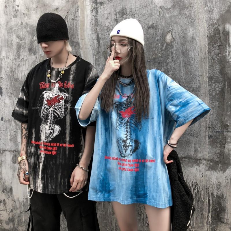 Men's T Shirts Skull Print Tie Dye Punk Rock Gothic Tshrits Unisex Streetwear Hip Hop Fashion Hipster Summer Short Sleeve Tees Tops Men, Black
Men's T Shirts Skull Print Tie Dye Punk Rock Gothic Tshrits Unisex Streetwear Hip Hop Fashion Hipster Summer Short Sleeve Tees Tops Men, Black