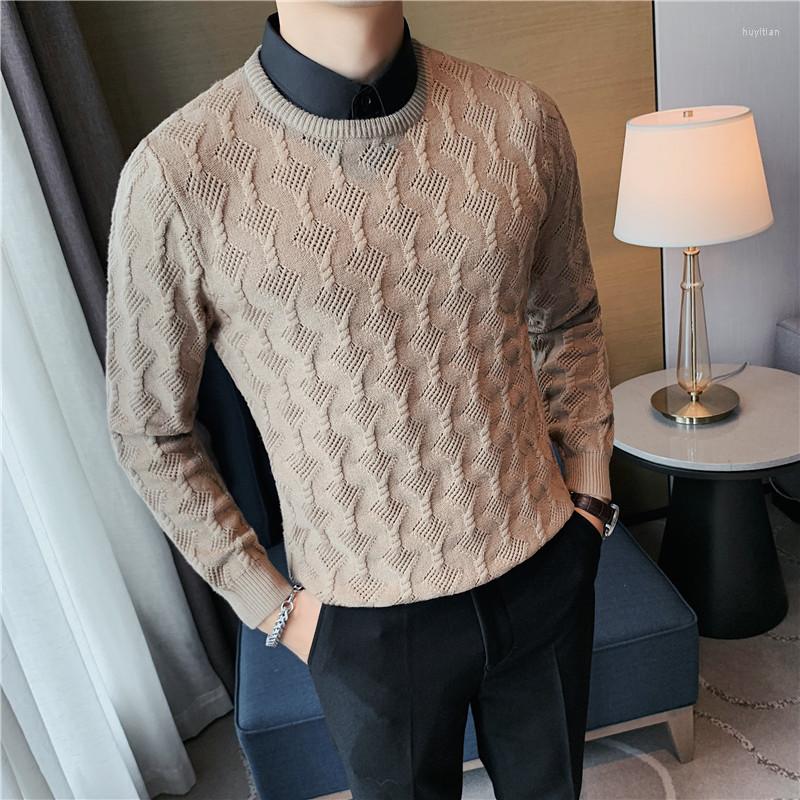 Men's Sweaters Korean Top Quality Autumn Winter Fake-2Pieces Jacquard Sweater Men Clothing Simple Slim Fit Casual Knitted Pullovers Pull, Black
Men's Sweaters Korean Top Quality Autumn Winter Fake-2Pieces Jacquard Sweater Men Clothing Simple Slim Fit Casual Knitted Pullovers Pull, Black