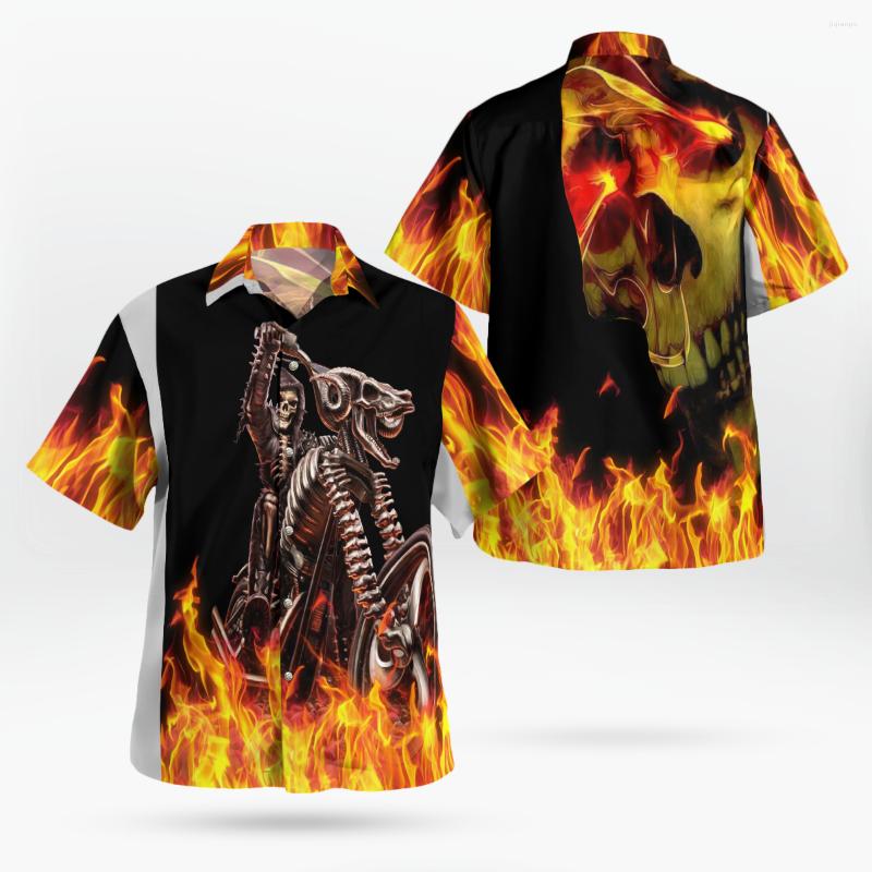 Men's Casual Shirts Halloween Skull 3D Printd Summer Breathable Beach Hawaii Shirt Men's Short-Sleeved Streetwear 5XL Oversized Harajuku, Hawaiian shirt 05
Men's Casual Shirts Halloween Skull 3D Printd Summer Breathable Beach Hawaii Shirt Men's Short-Sleeved Streetwear 5XL Oversized Harajuku, Hawaiian shirt 05
