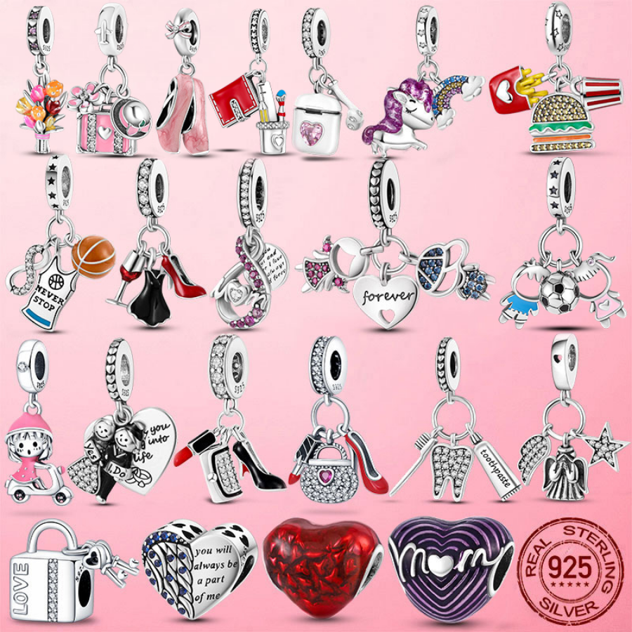 925 Sterling Silver Dangle Charm Women Beads High Quality Jewelry Gift Wholesale Little Girl Love Mom Forever Infinity Infinite Dangle Bead Fit Pandora Bracelet DIY
925 Sterling Silver Dangle Charm Women Beads High Quality Jewelry Gift Wholesale Little Girl Love Mom Forever Infinity Infinite Dangle Bead Fit Pandora Bracelet DIY