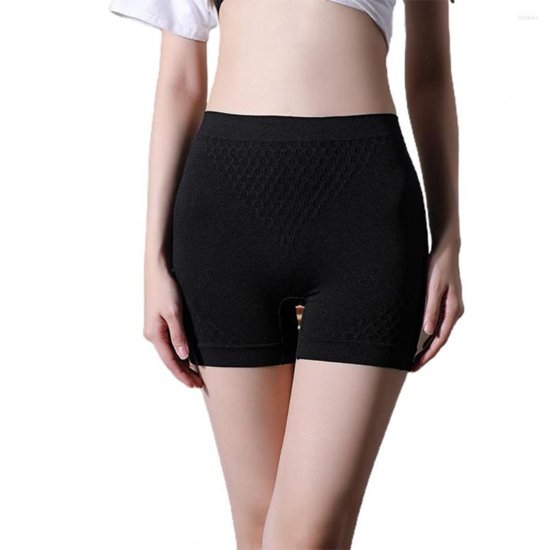 

Women's Panties Women Underpants Sweat Absorption Mild Waist Elastic Moisture-wicking Lady Underwear Safety Shorts Pants, Black