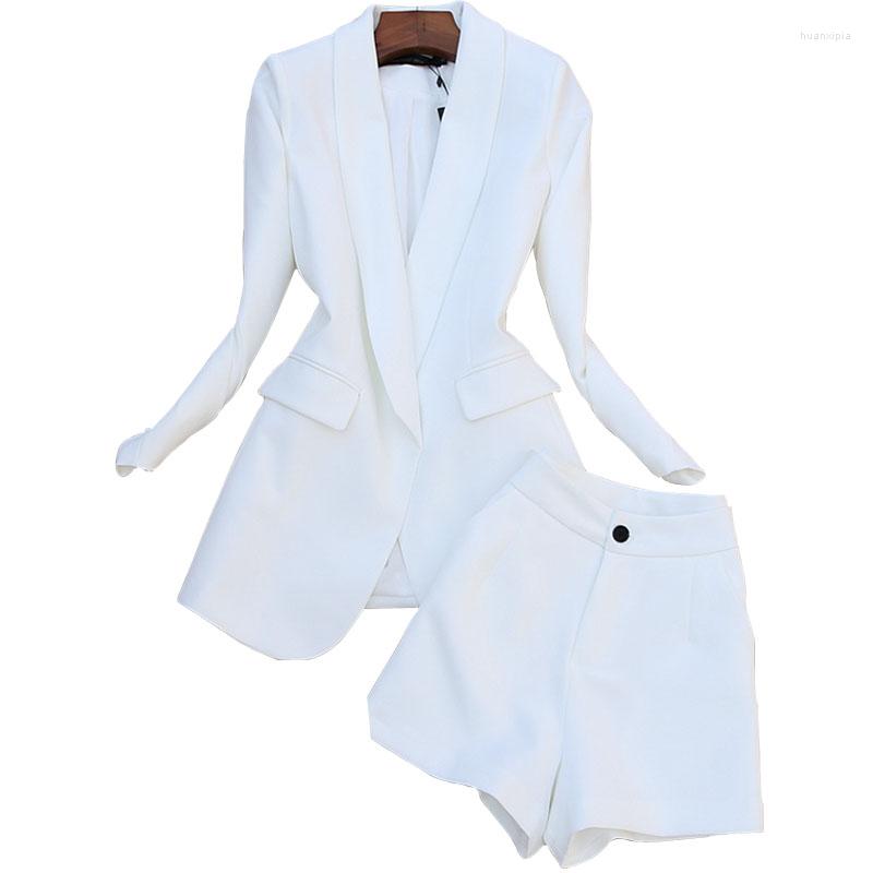 Women' Tracksuits Fashion Suit Women' Spring Small Female Commuter Jacket Wide Leg Shorts Two-piece Professional
Women' Tracksuits Fashion Suit Women' Spring Small Female Commuter Jacket Wide Leg Shorts Two-piece Professional
