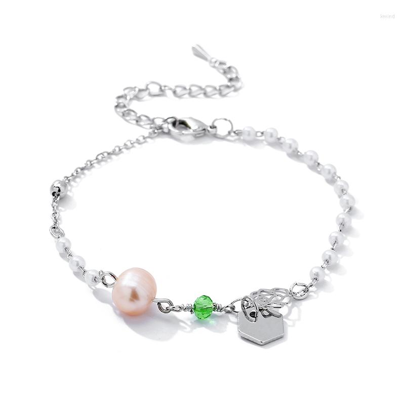 Charm Bracelets Trendy Pink Pearl Pendant Bracelet For Women Girl & Bangle Adjustable Pulseras Mujer Wedding Jewelry Gifts
Charm Bracelets Trendy Pink Pearl Pendant Bracelet For Women Girl & Bangle Adjustable Pulseras Mujer Wedding Jewelry Gifts