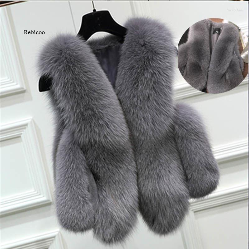 Women's Vests Women Vest Jacket Winter Coat Faux Fur Sleeveless Fashion Female Warm Top Artificial Outerwear, Black
Women's Vests Women Vest Jacket Winter Coat Faux Fur Sleeveless Fashion Female Warm Top Artificial Outerwear, Black