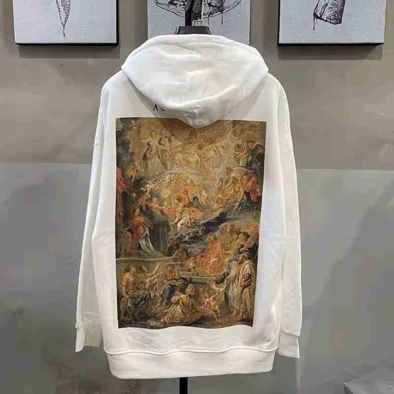 Designer Luxury Off Classic Oversize FF Katoen Hip Hop Top Hoodie Couples Of Black White Greek Oil Painting Print Men Women Casual Hooded
Designer Luxury Off Classic Oversize FF Katoen Hip Hop Top Hoodie Couples Of Black White Greek Oil Painting Print Men Women Casual Hooded