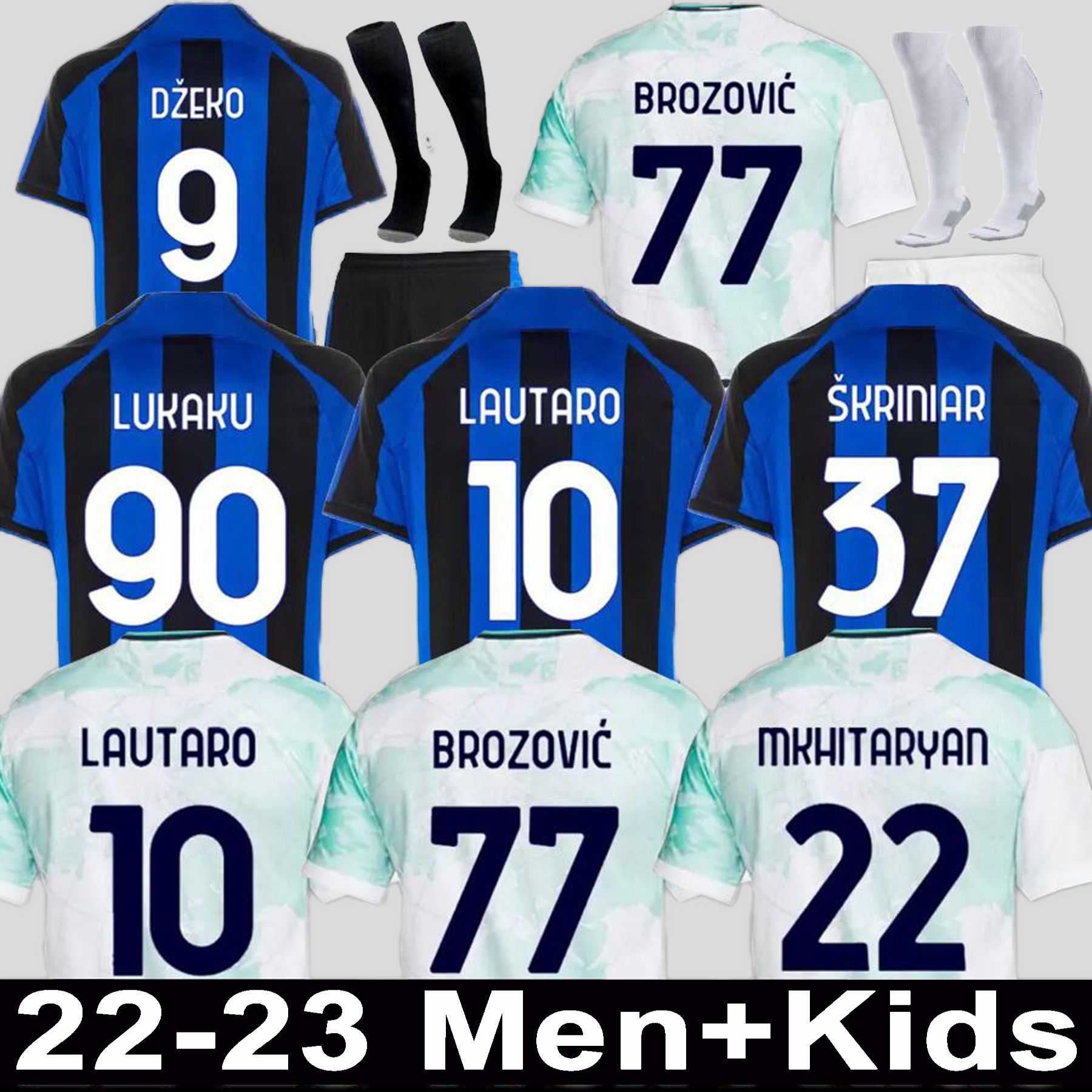 22 23 LUKAKU soccer jerseys Inter DZEKO LAUTARO 2022 2023 BROZOVIC CALHANOGLU ALEXIS J.CORREA BARELLA Milan football shirt uniforms mens Jersey kids kit, 22 23 home kids
22 23 LUKAKU soccer jerseys Inter DZEKO LAUTARO 2022 2023 BROZOVIC CALHANOGLU ALEXIS J.CORREA BARELLA Milan football shirt uniforms mens Jersey kids kit, 22 23 home kids
