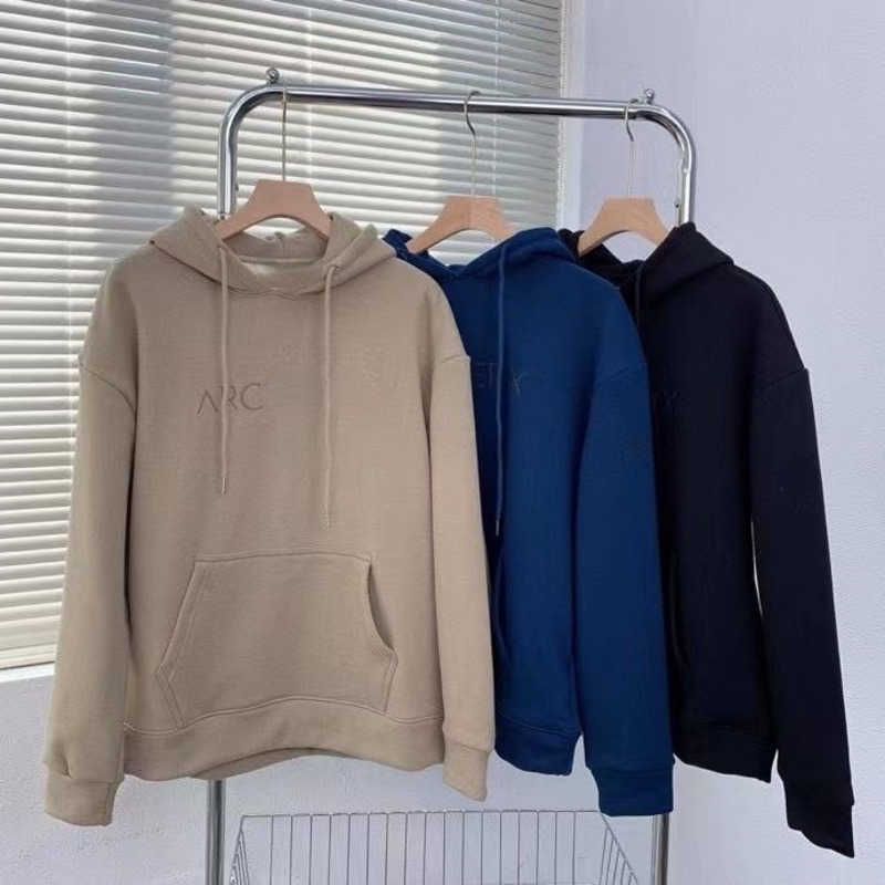 22ss mens sweatshirt designer hoodie Arc Printed hooded sweater man women sports hoody technology fleece pullover hoodies