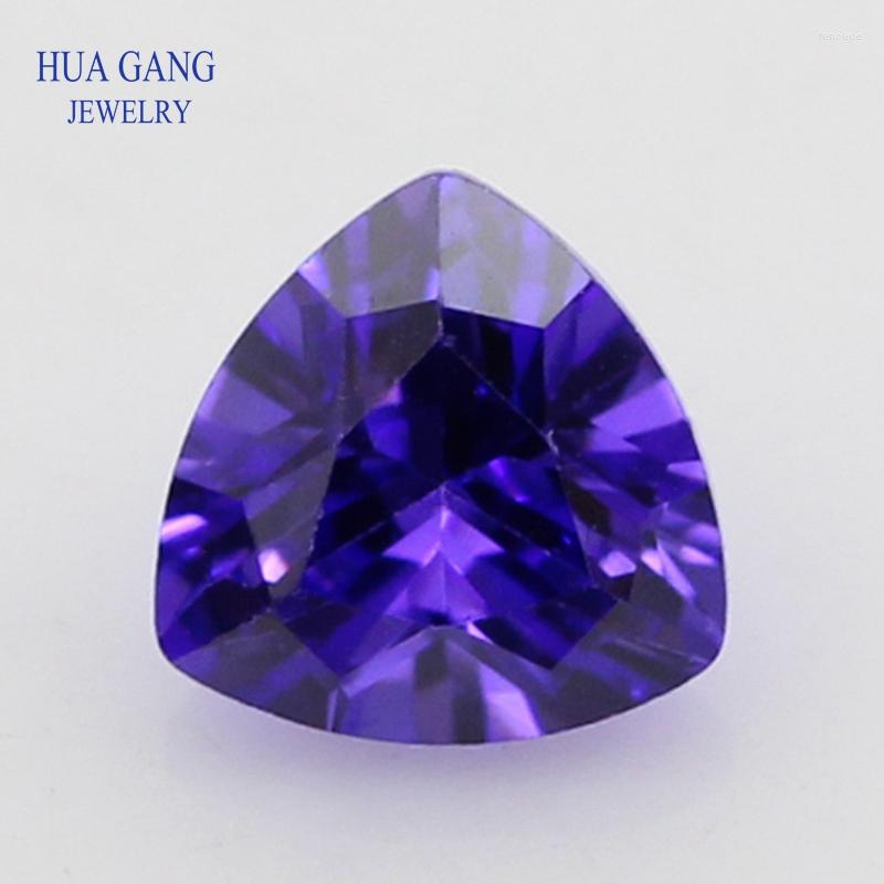 Beads 5A Violet Trillion Shape Cubic Zirconia Brilliant Cut Loose CZ Stone Synthetic Gems For Jewelry Size 3x3-12x12mm
Beads 5A Violet Trillion Shape Cubic Zirconia Brilliant Cut Loose CZ Stone Synthetic Gems For Jewelry Size 3x3-12x12mm