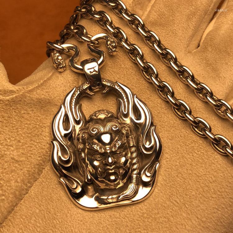 Pendant Necklaces Fudo Mingwang Tag Men's Pure Handmade Is A Chicken Birthright Buddha Couple Pendants For Women Iced Out Man
Pendant Necklaces Fudo Mingwang Tag Men's Pure Handmade Is A Chicken Birthright Buddha Couple Pendants For Women Iced Out Man