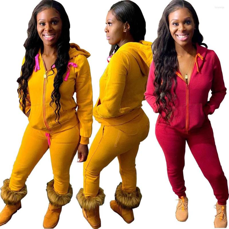 Women' Two Piece Pants Sexy Baby 001 Winter Women' Clothing Casual Solid Color Zipper With Hood Fashion Two-piece Suit, Yellow
Women' Two Piece Pants Sexy Baby 001 Winter Women' Clothing Casual Solid Color Zipper With Hood Fashion Two-piece Suit, Yellow