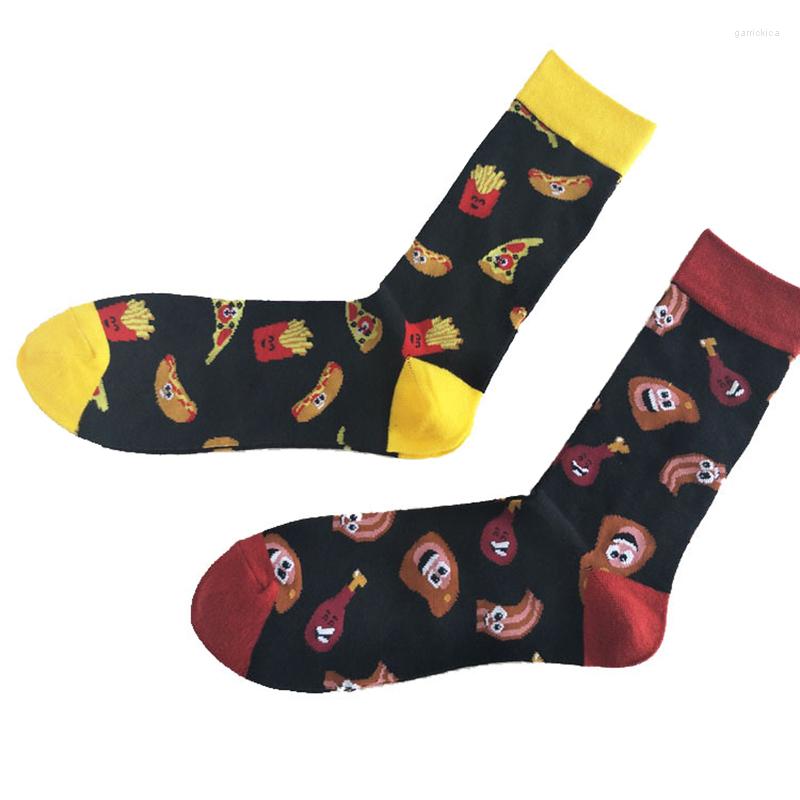 Men's Socks 2 Pairs Fashion Summer Women Cartoon Chicken Legs French Fries Pattern Lovers Cotton Funny Sports Men Sweat Crew
Men's Socks 2 Pairs Fashion Summer Women Cartoon Chicken Legs French Fries Pattern Lovers Cotton Funny Sports Men Sweat Crew