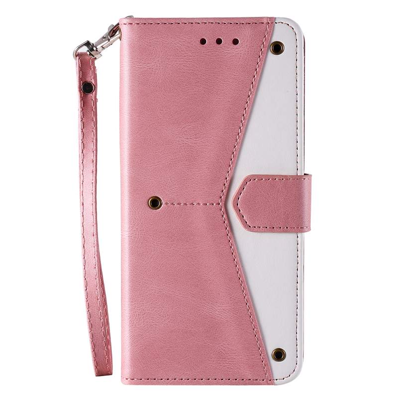 A17 Hand Feeling Leather Wallet Cases For Samsung S25 Edge A36 A56 S24 FE Plus S23 Ultra A07 A16 A06 A05 A05S A15 A35 Hybrid Contrast ID Holder Hit Fl