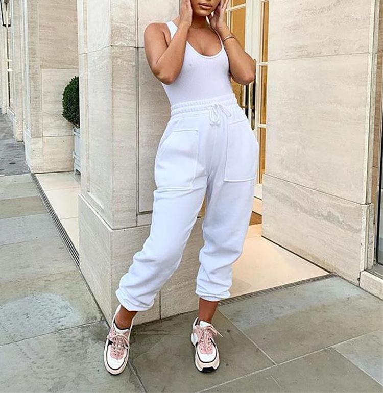 Women' Pants Solid Color Drawstring Sweatpants Women Sports Joggers Trousers Plus Size Female High Waist Front Pockets -3XL, Black
Women' Pants Solid Color Drawstring Sweatpants Women Sports Joggers Trousers Plus Size Female High Waist Front Pockets -3XL, Black