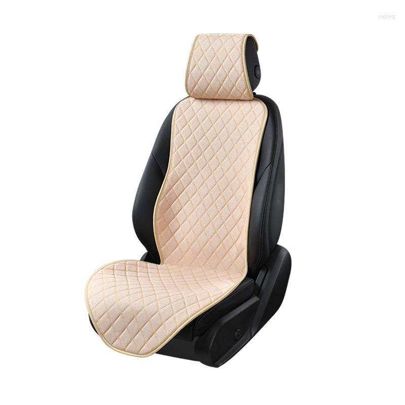 Car Seat Covers 1 Flax Cover Breathable Washable Front Cushion With Backrest Linen Anti-slip Auto Interior Protector
Car Seat Covers 1 Flax Cover Breathable Washable Front Cushion With Backrest Linen Anti-slip Auto Interior Protector