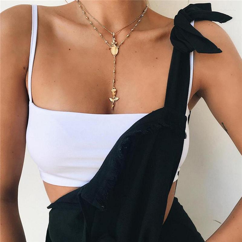 Camisoles & Tanks Fashion Women' Club Tank Tops Solid Strappy Sleevless Tube Crop Top Bralette Casual Sexy Ladies Summer, Black
Camisoles & Tanks Fashion Women' Club Tank Tops Solid Strappy Sleevless Tube Crop Top Bralette Casual Sexy Ladies Summer, Black