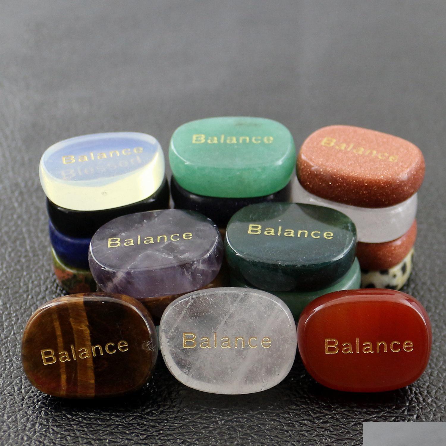 Stone Healing Crystal Reiki Nce Symbol Natural Stone Oval Piece Thanksgiving Decoration Aura Guardian Pendum Artware Charm Divination Dhvgs 
Stone Healing Crystal Reiki Nce Symbol Natural Stone Oval Piece Thanksgiving Decoration Aura Guardian Pendum Artware Charm Divination Dhvgs