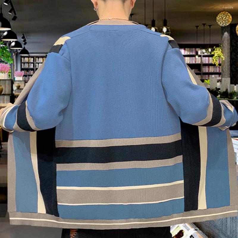 Men's Sweaters Trendy Men Sweater Jacket Cardigan Knitting Elastic Open Stitch Striped Coat, Khaki
Men's Sweaters Trendy Men Sweater Jacket Cardigan Knitting Elastic Open Stitch Striped Coat, Khaki