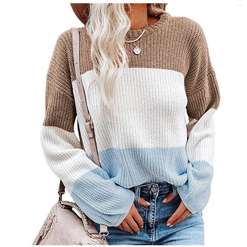 Women' Sweaters Striped Color-block Knitted Sweater Women Casual Pullover Fashion Loose Long-sleeved O-neck Top Winter Female Streetwear, Black
Women' Sweaters Striped Color-block Knitted Sweater Women Casual Pullover Fashion Loose Long-sleeved O-neck Top Winter Female Streetwear, Black