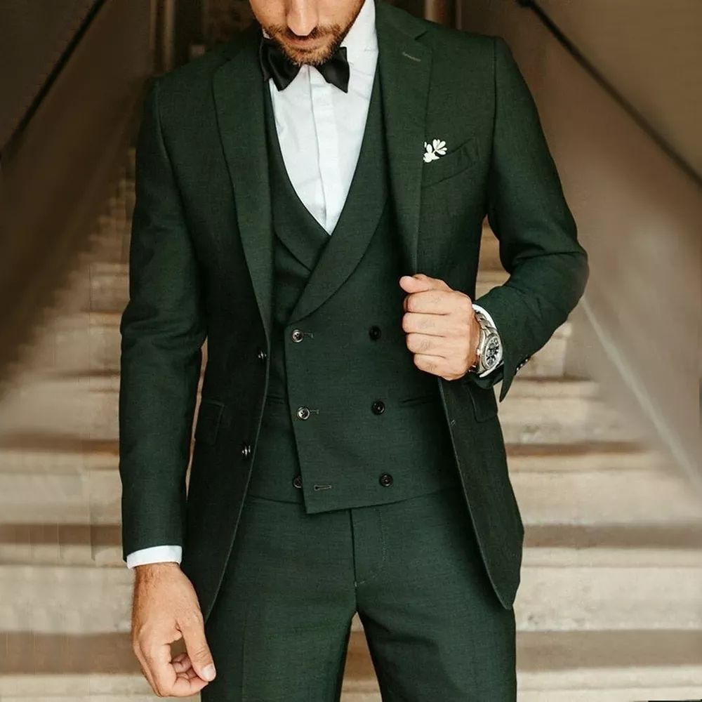 Fashion Green Groom Tuxedos Notch Lapel Groomsmen Mens Wedding Dress Excellent Man Jacket Blazer 3Piece Suit Jacket Pants Vest 08, White
Fashion Green Groom Tuxedos Notch Lapel Groomsmen Mens Wedding Dress Excellent Man Jacket Blazer 3Piece Suit Jacket Pants Vest 08, White