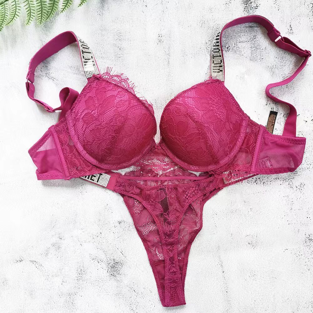 Bras Sets Sexy Underwear thong 2 Piece Lingerie lace s letter Women Fashion sexy lingerie for women body L221010, Pink
Bras Sets Sexy Underwear thong 2 Piece Lingerie lace s letter Women Fashion sexy lingerie for women body L221010, Pink
