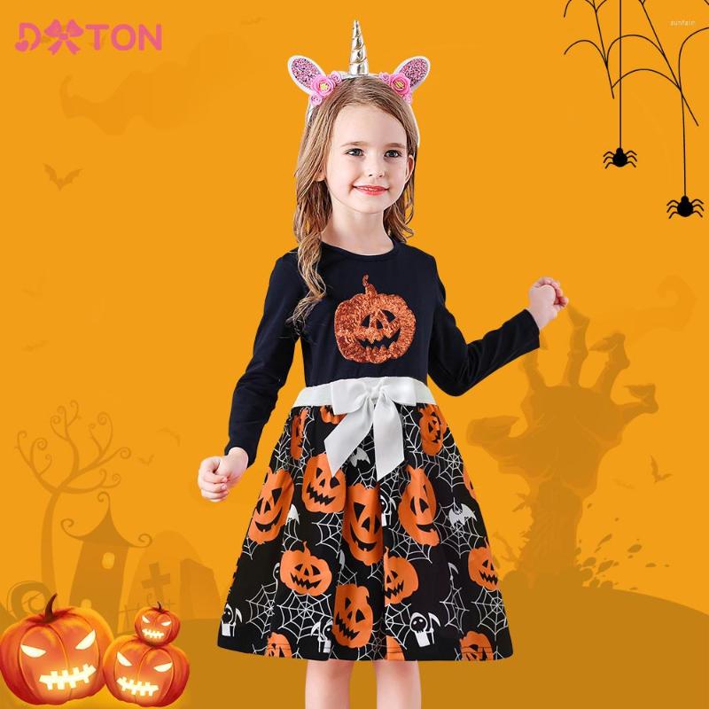 Girl Dresses DXTON Kids Girls Halloween Dress Pumpkin Print Long Sleeve Festival Party Cosplay Costumes Children Clothing, Lh5753
Girl Dresses DXTON Kids Girls Halloween Dress Pumpkin Print Long Sleeve Festival Party Cosplay Costumes Children Clothing, Lh5753
