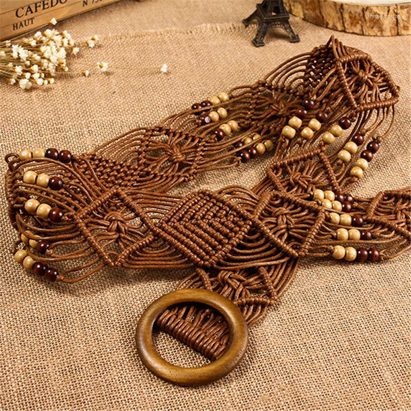 Belts Women Belt Bohemian Match Dress Knitted Thin Fashion Round Buckle For Ceinture Femme Tie Knot AS0382, Black
Belts Women Belt Bohemian Match Dress Knitted Thin Fashion Round Buckle For Ceinture Femme Tie Knot AS0382, Black