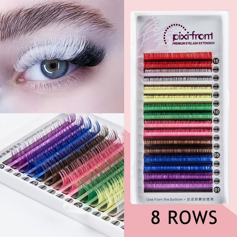 False Eyelashes 8colors Rainbow Colorful Extenin Yellow/Green/red/purple/blue/brown Individual Color Lash
False Eyelashes 8colors Rainbow Colorful Extenin Yellow/Green/red/purple/blue/brown Individual Color Lash