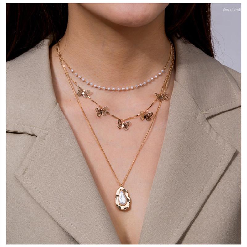 Pendant Necklaces 2022 Trendy Multilayered Butterfly Pearl Necklace For Women Punk Vintage Layered Portrait Coin Pendan Set Jewlery
Pendant Necklaces 2022 Trendy Multilayered Butterfly Pearl Necklace For Women Punk Vintage Layered Portrait Coin Pendan Set Jewlery