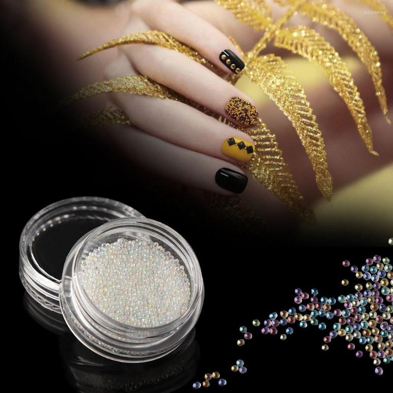 Nail Art Decorations 0.6mm Women Fashion Decoration Transparent Glass Caviar 3D Micro Tiny Nails Beads AB Crystal
Nail Art Decorations 0.6mm Women Fashion Decoration Transparent Glass Caviar 3D Micro Tiny Nails Beads AB Crystal
