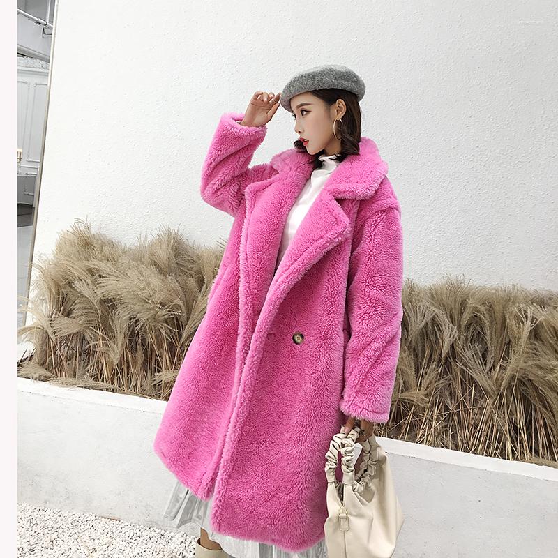 Women's Fur 2022 Fashion Long Wool Clothing Women Winter Jackets Thicken Real Outwear Elegant Pink Parkas, Ivory
Women's Fur 2022 Fashion Long Wool Clothing Women Winter Jackets Thicken Real Outwear Elegant Pink Parkas, Ivory
