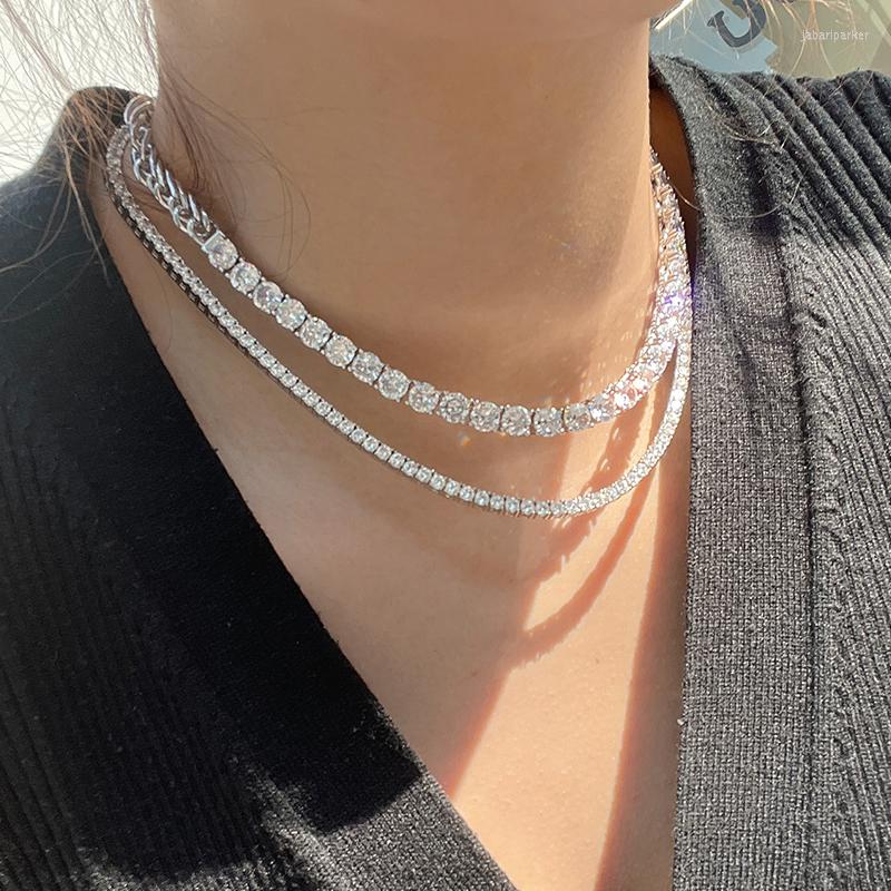 Choker UILZ Wholesale Round Shape CZ Iced Out Bling Tennis Necklace For Women Girlfriend Valentine's Gift Fashion Jewelry
Choker UILZ Wholesale Round Shape CZ Iced Out Bling Tennis Necklace For Women Girlfriend Valentine's Gift Fashion Jewelry