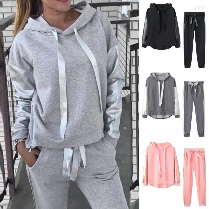 Women's Two Piece Pants Women's Sporty Outfit Simple Patchwork Drawstring Cold Resistant Hoodie Set, Pink
Women's Two Piece Pants Women's Sporty Outfit Simple Patchwork Drawstring Cold Resistant Hoodie Set, Pink
