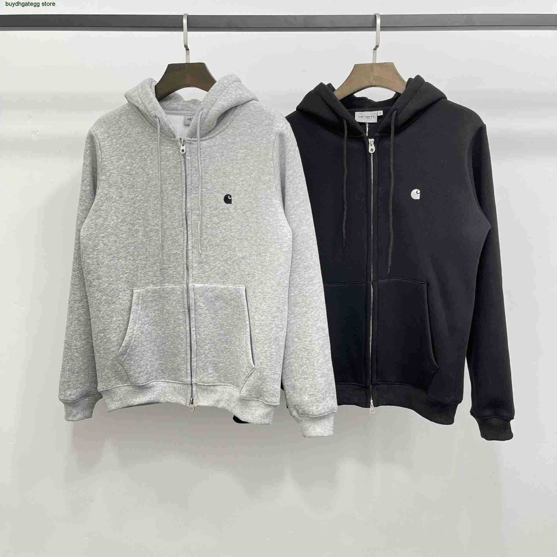 Men's and Women's Hoodies 2022 Fashion European American Brand Carhart Autumn Winter New Zipper Cardigan Sweater Cotton Wool Plush Thickened Sports Basic Jacket, Black
Men's and Women's Hoodies 2022 Fashion European American Brand Carhart Autumn Winter New Zipper Cardigan Sweater Cotton Wool Plush Thickened Sports Basic Jacket, Black