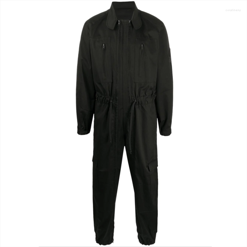 Men' Pants Men' Long Sleeve Jumpsuit Overalls Spring And Autumn Black Loose Handsome British Style Youth Urban
Men' Pants Men' Long Sleeve Jumpsuit Overalls Spring And Autumn Black Loose Handsome British Style Youth Urban