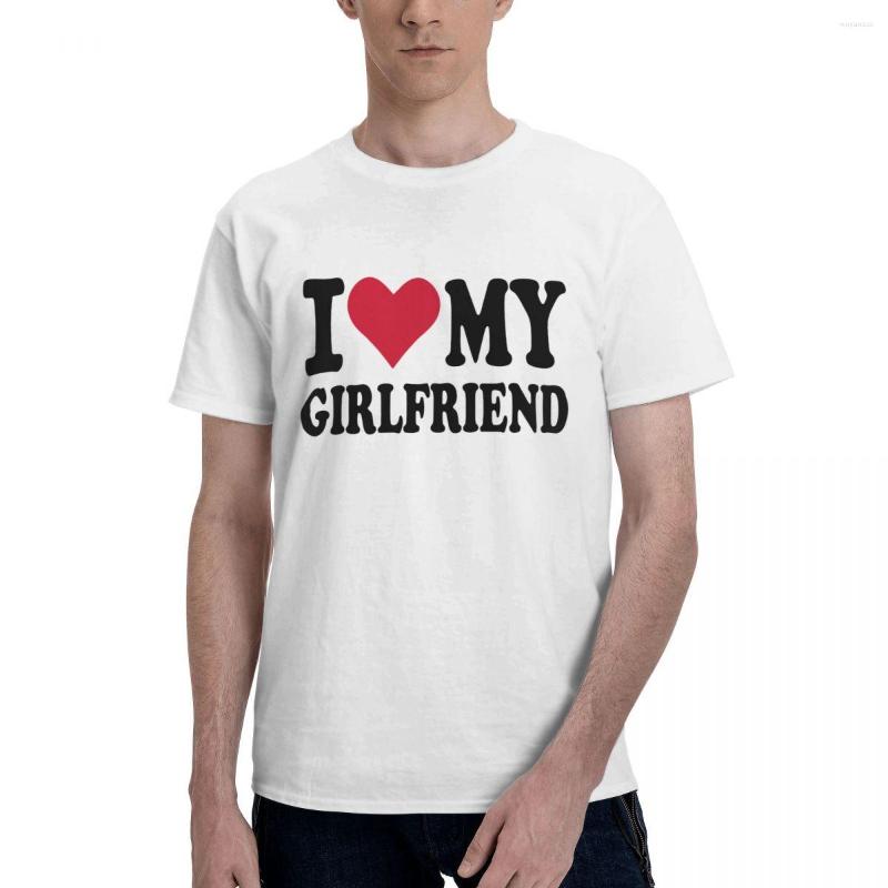 Men' T Shirts I Love My Girlfriend Men Creative Tees Short Sleeve Round Collar T-Shirt Pure Cotton Summer Clothing, Beige
Men' T Shirts I Love My Girlfriend Men Creative Tees Short Sleeve Round Collar T-Shirt Pure Cotton Summer Clothing, Beige