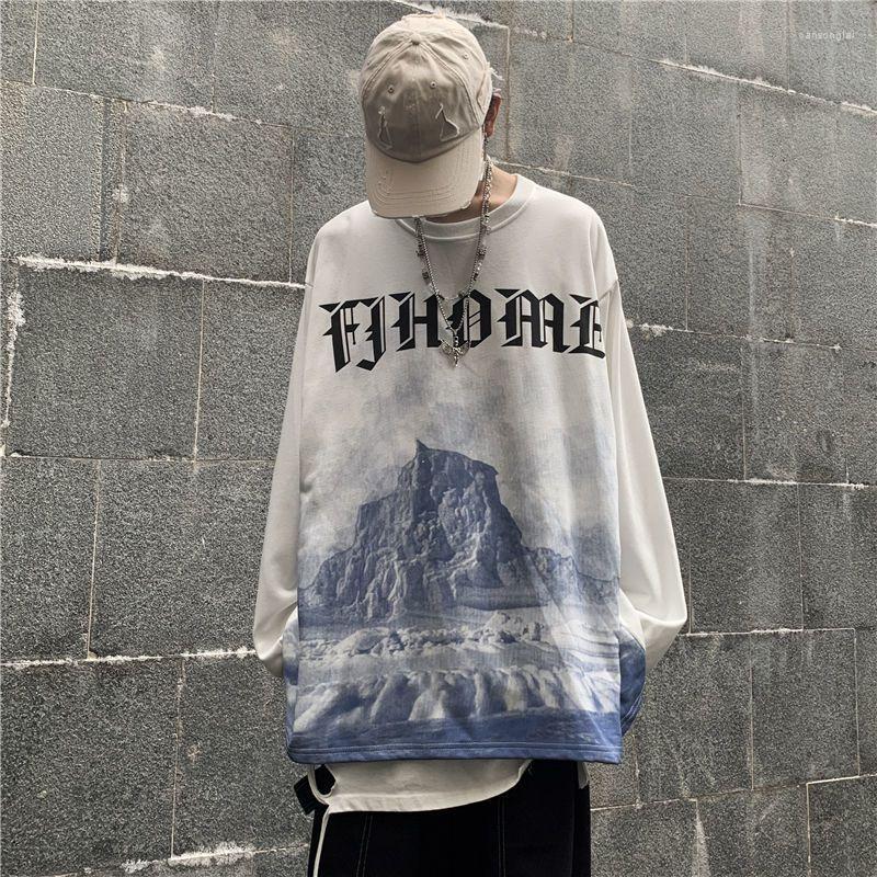 Men's T Shirts High Street T-shirt Couple Letter Printing Long Sleeve T-shirts Autumn Dark Vintage Hip Hop Style Casual Loose Oversized, Black
Men's T Shirts High Street T-shirt Couple Letter Printing Long Sleeve T-shirts Autumn Dark Vintage Hip Hop Style Casual Loose Oversized, Black