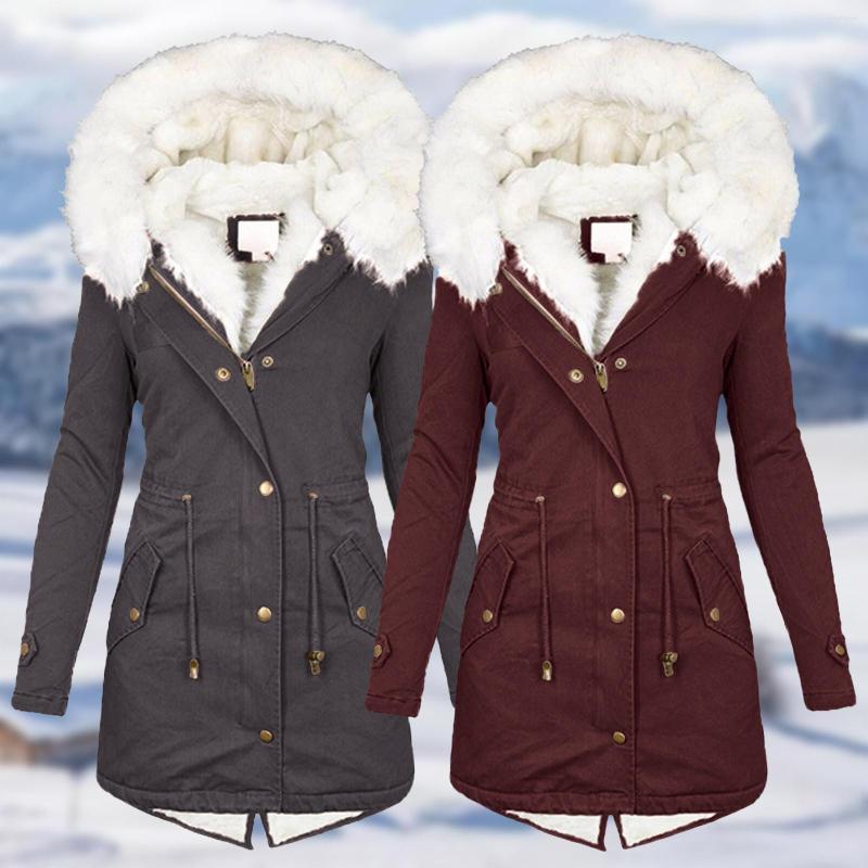 Women's Down Warm Hooded Outerwear Thick Padded Solid Plush Thickening Jacket Plus Size Coat Jackets Korean Version Femme D1, Gy
Women's Down Warm Hooded Outerwear Thick Padded Solid Plush Thickening Jacket Plus Size Coat Jackets Korean Version Femme D1, Gy