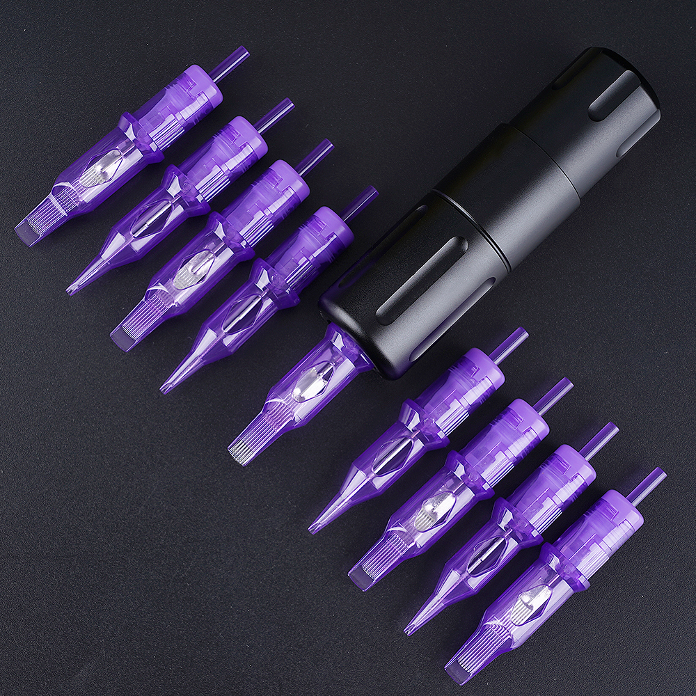 Tattoo Needles Dragonhawk 20pcs Eyebrow Permanent Makeup Cartridge for Pen Machine Supplies 221011