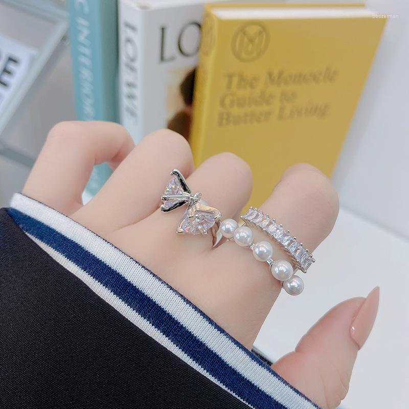 Cluster Rings Silver Color Double Layer Pave Inlaid CZ Open Ring For Women Adjustable Iced Out Cubic Zirconia Brilliant BijouxCluster
Cluster Rings Silver Color Double Layer Pave Inlaid CZ Open Ring For Women Adjustable Iced Out Cubic Zirconia Brilliant BijouxCluster